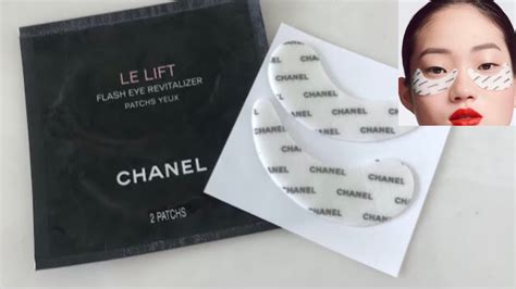 patch chanel yeux|chanel le lift eye revitalizer.